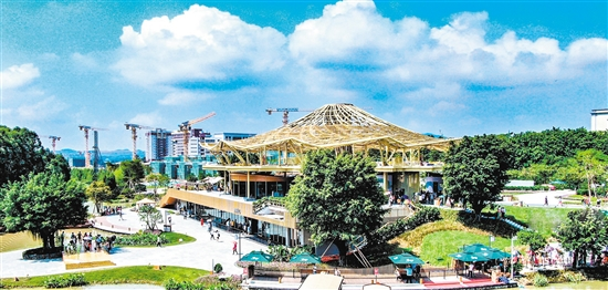 这个假期,华侨城古劳水乡大型文化生态旅游度假区一期首次对外开放.
