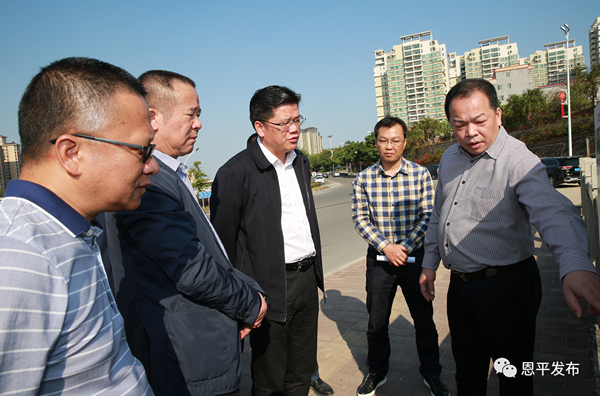 恩平市委书记黎沛荣深入检查水环境治理工作_恩平资讯_江门市人民政府