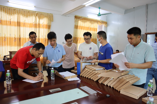 记录安全生产工作资料存在问题（恩平公路事务中心供图）.JPG