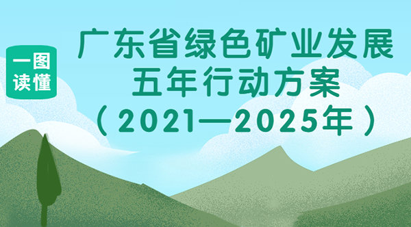 一图读懂《广东省绿色矿业发展五年行动方案（2021—2025年）》