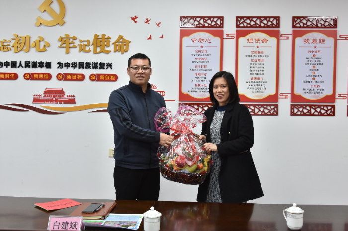 恩平市副市长白建斌到市住建局调研开局工作