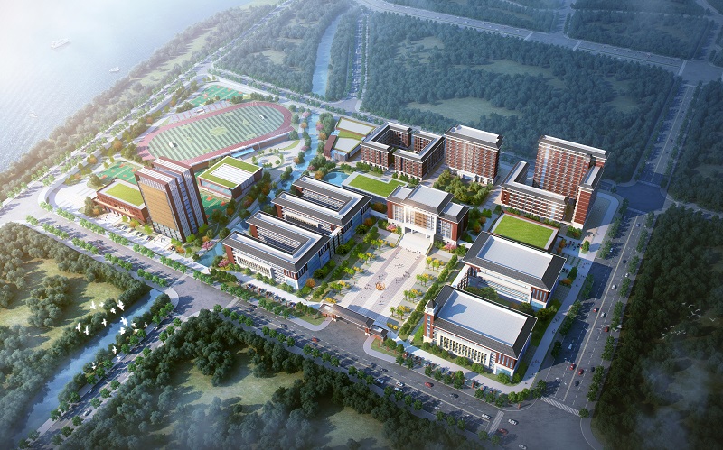 图3.江门技师学院荷塘校区校园鸟瞰图.jpg
