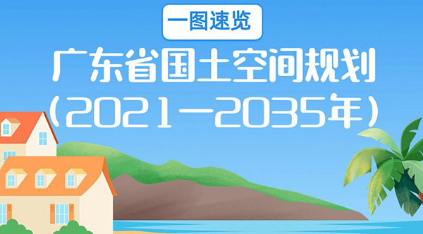 一图速览 | 广东省国土空间规划（2021—2035年）