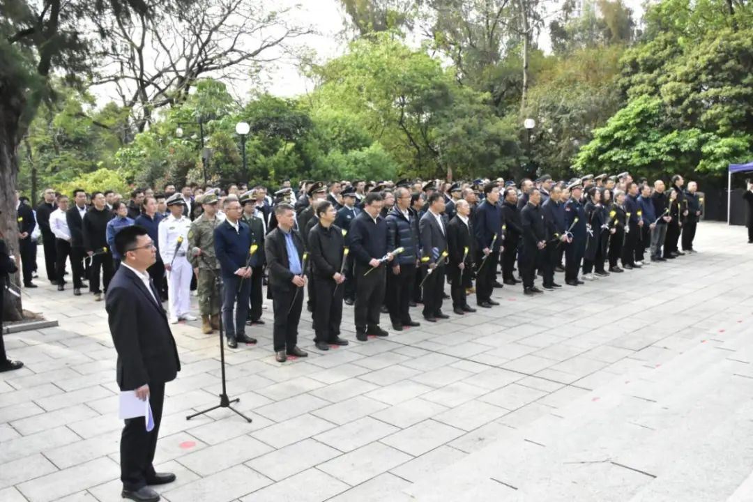 家国又清明，鲜花献英烈——江门市举行“赓续·2025·清明祭英烈”活动