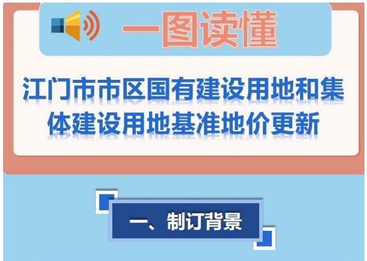 图解：江门市人民政府关于调整江门市市区国有建设用地和集体建设用地基准地价的通知