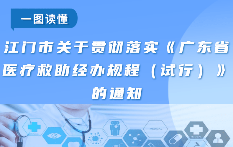 图解：江门市关于贯彻落实《广东省医疗救助经办规程（试行）》的通知