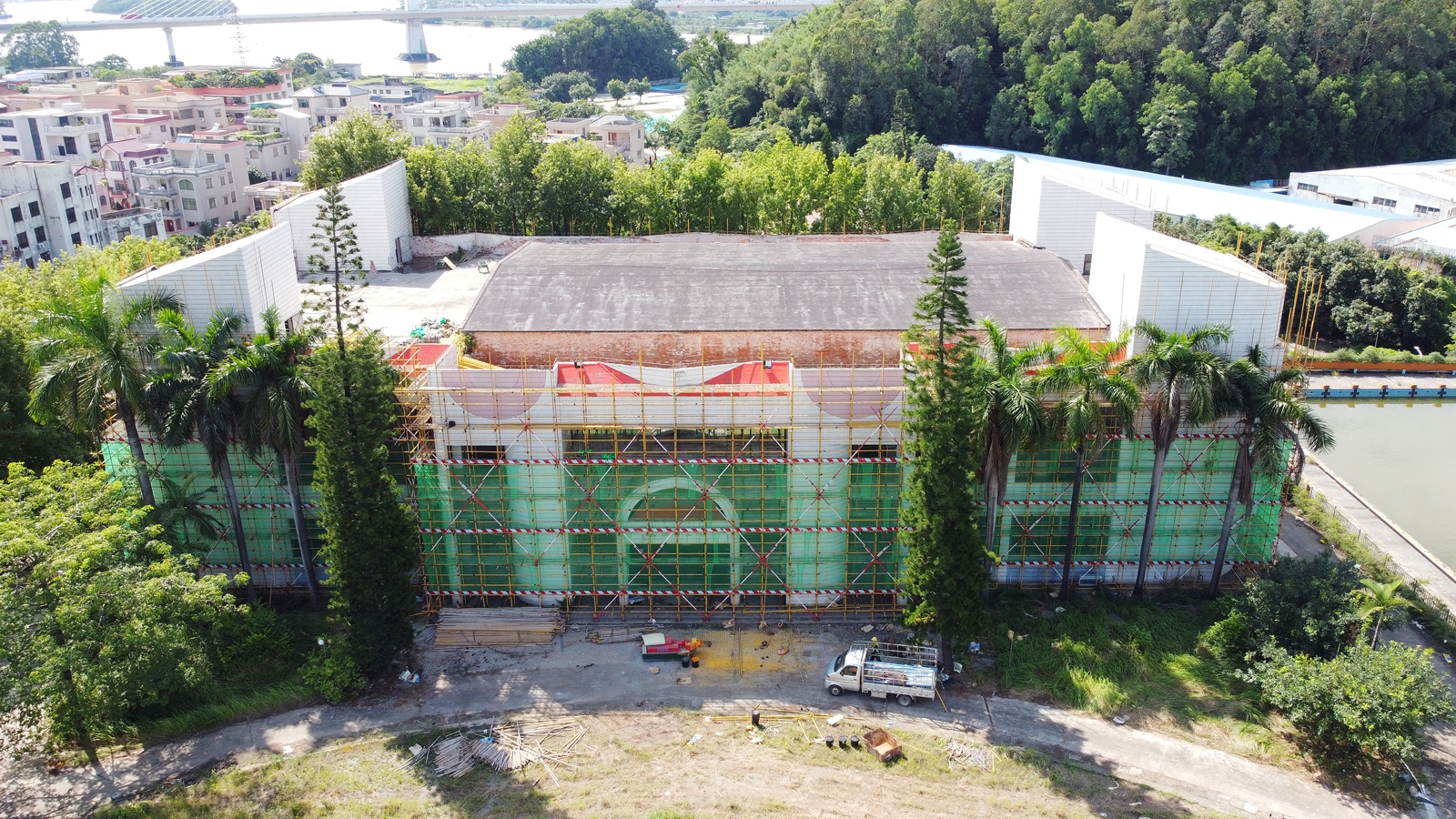 江门市艺术中学改造工程一期项目正式开工建设