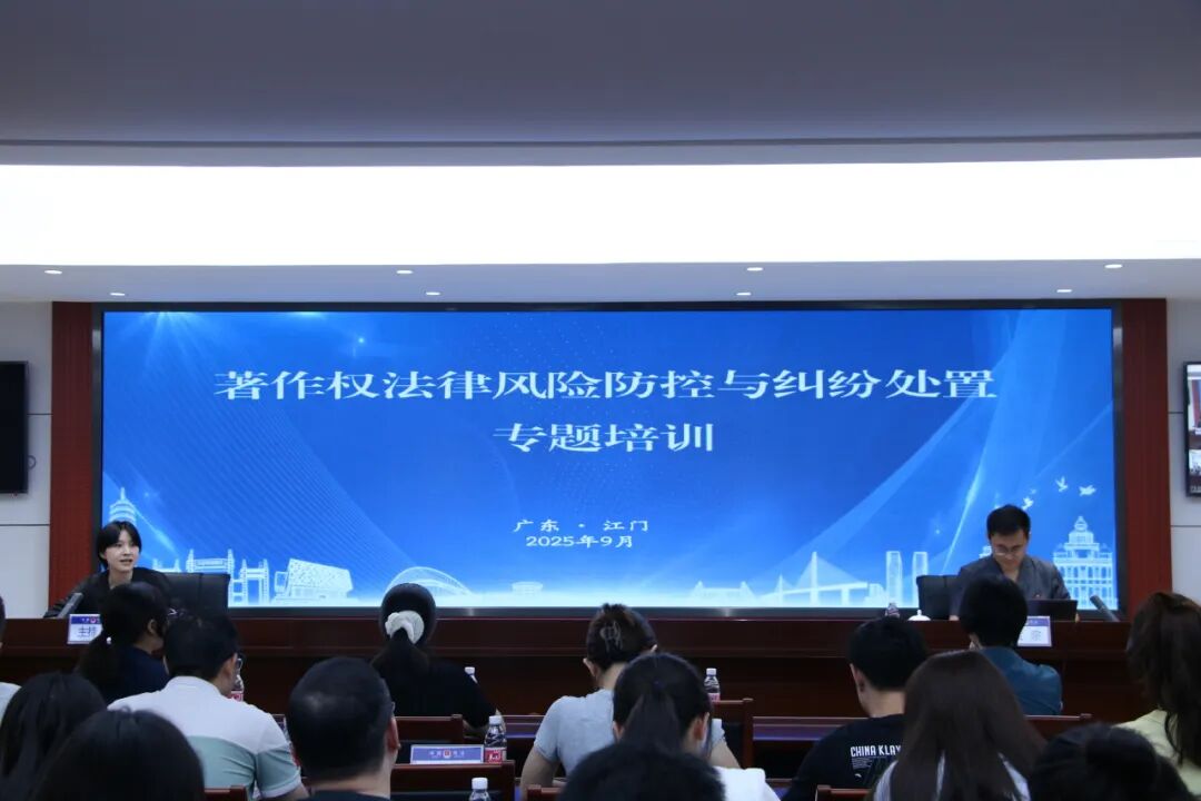 以案释法筑防线 全市著作权法律风险防控与纠纷处置专题培训顺利举办