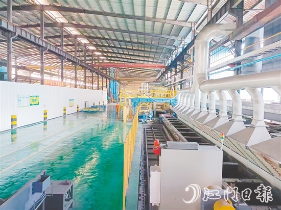 江门市广进铸锻有限公司的生产车间。 江门市广进铸锻有限公司的生产车间。