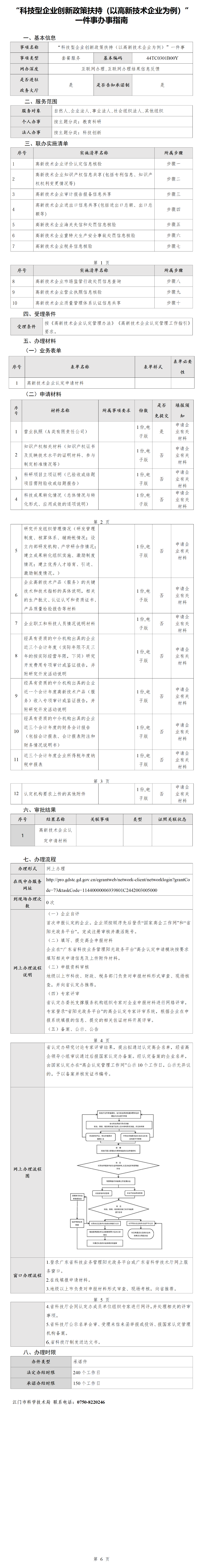 “科技型企业创新政策扶持（以高新技术企业为例）”一件事办事指南_01.png