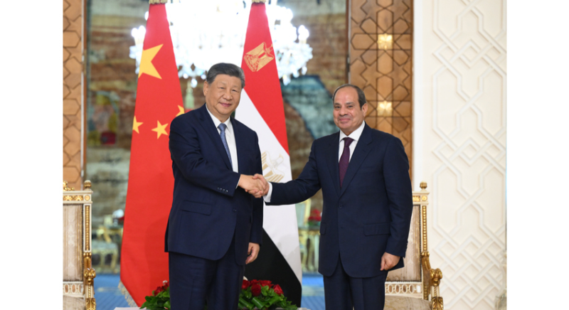 习近平同埃及总统塞西会谈 习近平同埃及总统塞西会谈