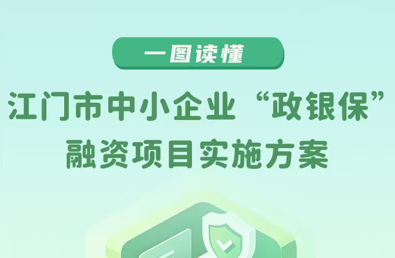 图解：江门市中小企业“政银保”融资项目实施方案