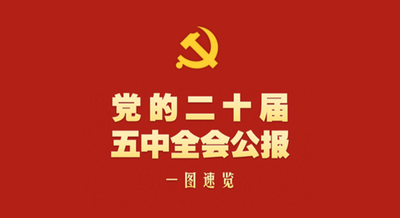 党的二十届五中全会公报一图速览