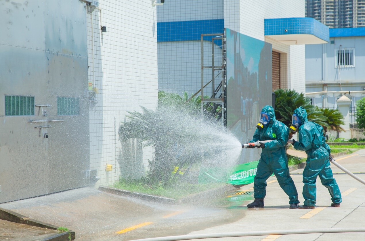 西江水厂氯气泄漏事故应急处置_氯气泄漏的应急方案_江门公用水务氯气泄漏事故应急演练