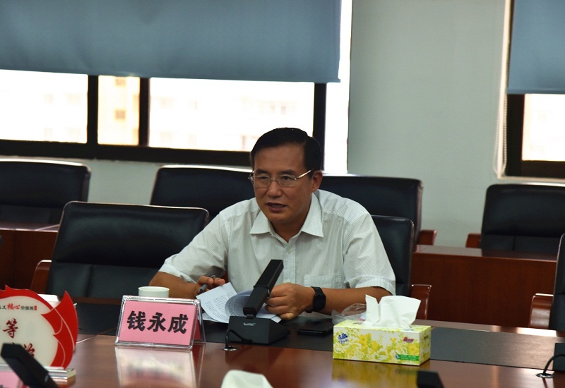 省市场监督局钱永成副局长带队到江门市开展座谈调研工作