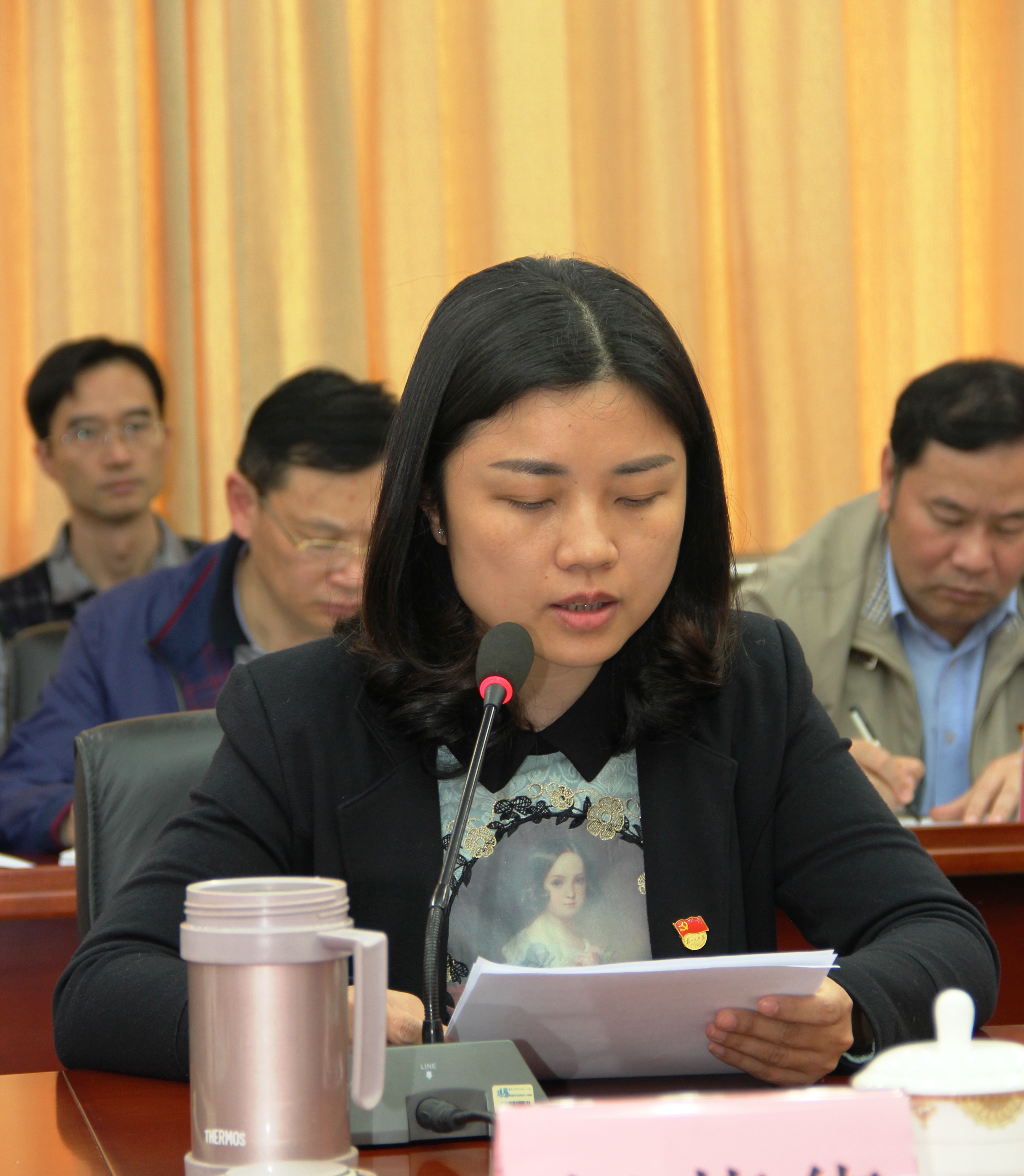 会上,赵莉华同志还传达上级纪委全会会议精神和部署2018年党风廉政