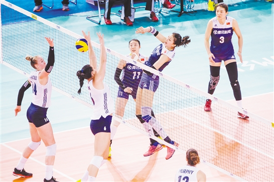 赛事组织完美!2018世排赛江门站女子组比赛收