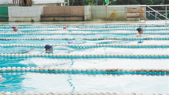 市直两区中考体育评分有调整 游泳考试首次限