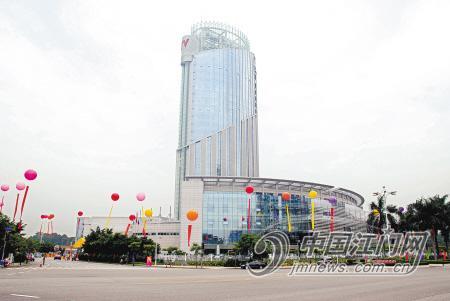 江门广电大楼总建筑面积近5万平方米