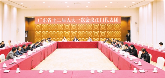 江门代表团分组审议省政府工作报告 乡村振兴