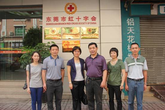 冯冰常务副会长带队到东莞、韶关、佛山市红会