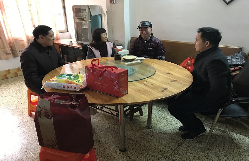 江门市军休所开展迎春走访慰问活动