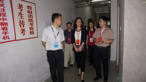 国家卫健委人事司副司长到我市护士执业资格考