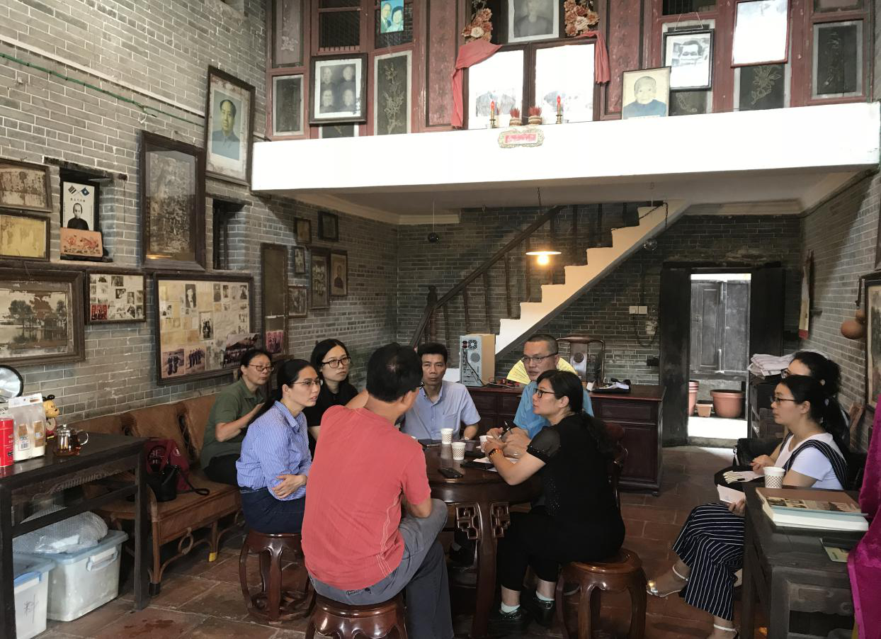 市委党史研究室到开平塘口镇、百合镇调研革命