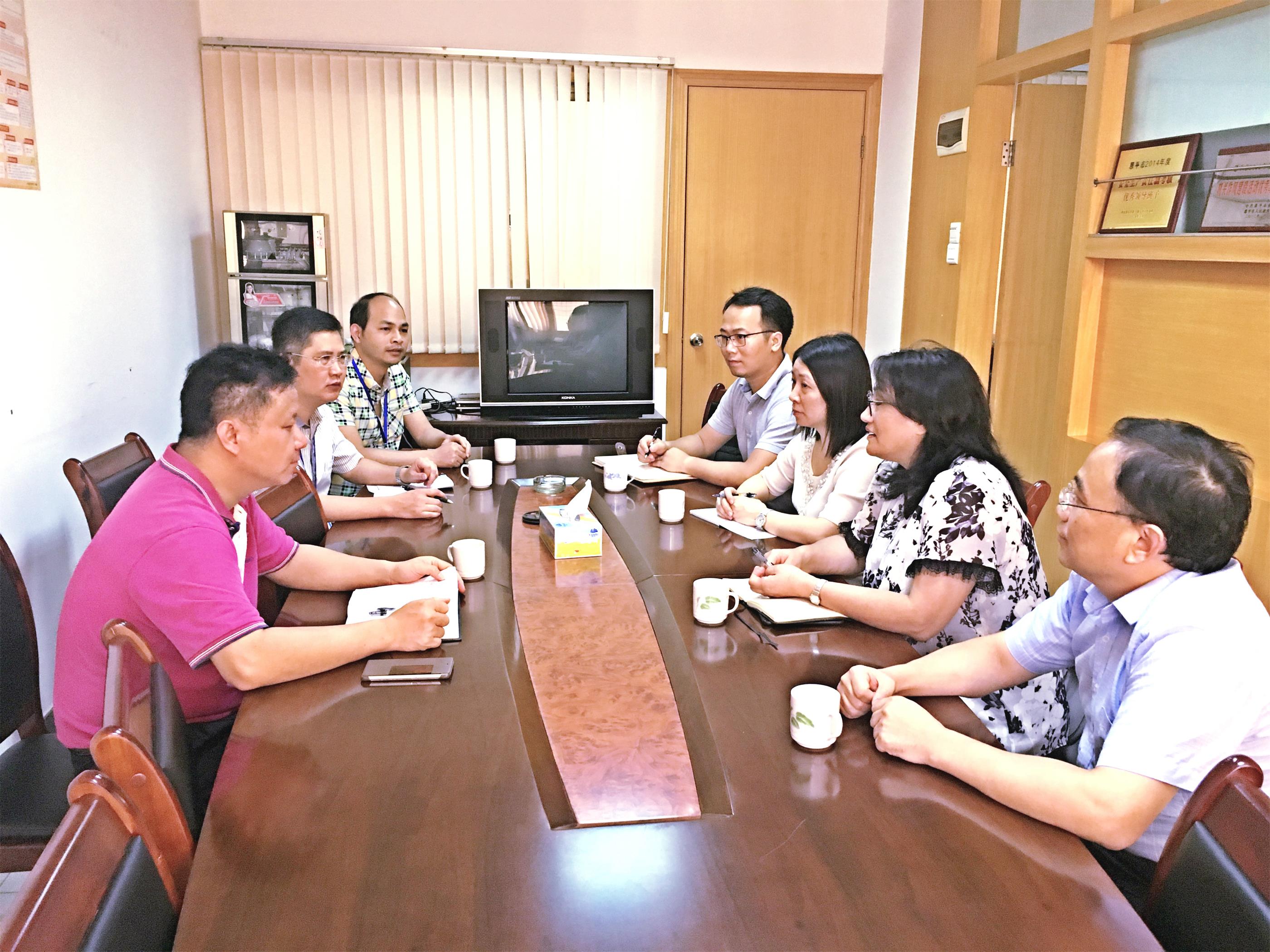 市国资委总经济师张荣伟一行到恩平市资产管理