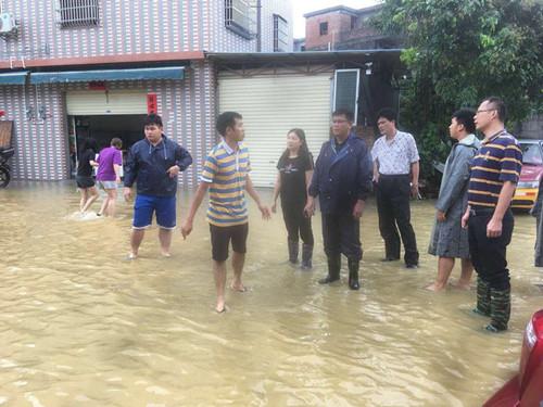 江门市民政局积极开展今年第4号台风 艾云尼