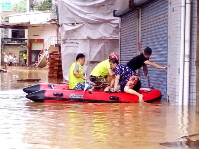江门市民政局积极开展今年第4号台风 艾云尼
