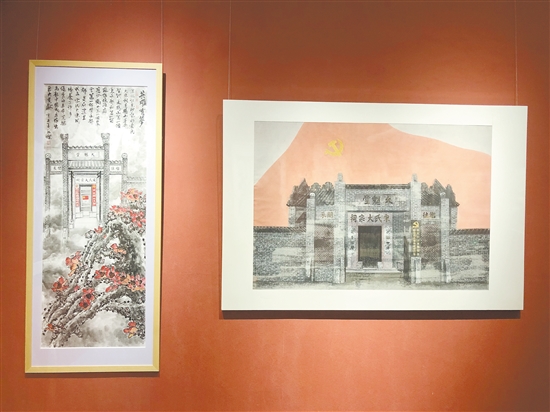 建党90周年手抄报图片,建党100周年手抄报图片 用画笔勾勒鹤山记忆百幅画作献礼建党百年
