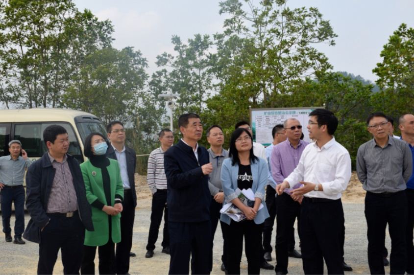 省生态环境保护监察办公室主任赖海滨到我市调研广东恩平地热国家地质
