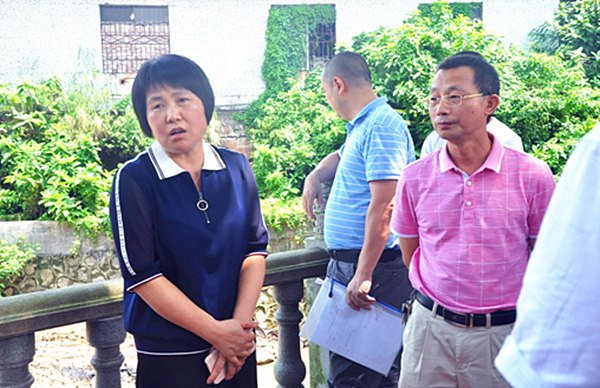 赖燕芬同志巡查龙湾河"一河一策"落实情况_工作动态_江门市卫生健康局